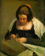 Diego Velazquez The Needlewoman oil painting reproduction